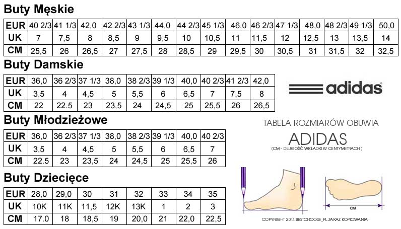 adidas tabela rozmiarów buty dziecięce adidas tabela rozmiarów buty dziecięce